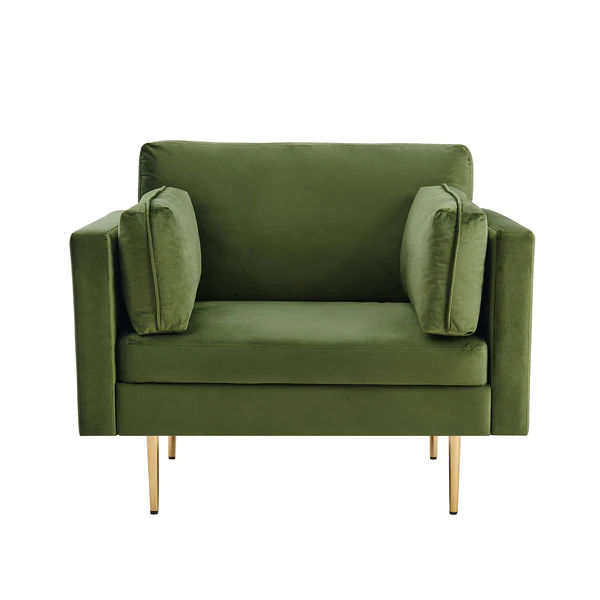 Paige 1 Seater Sofa Green