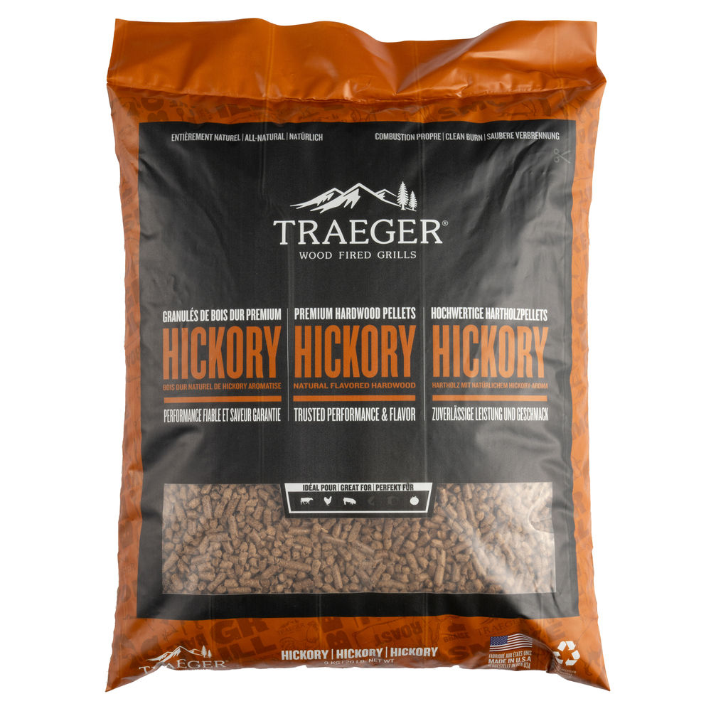 Traeger Hickory Hardwood Pellets