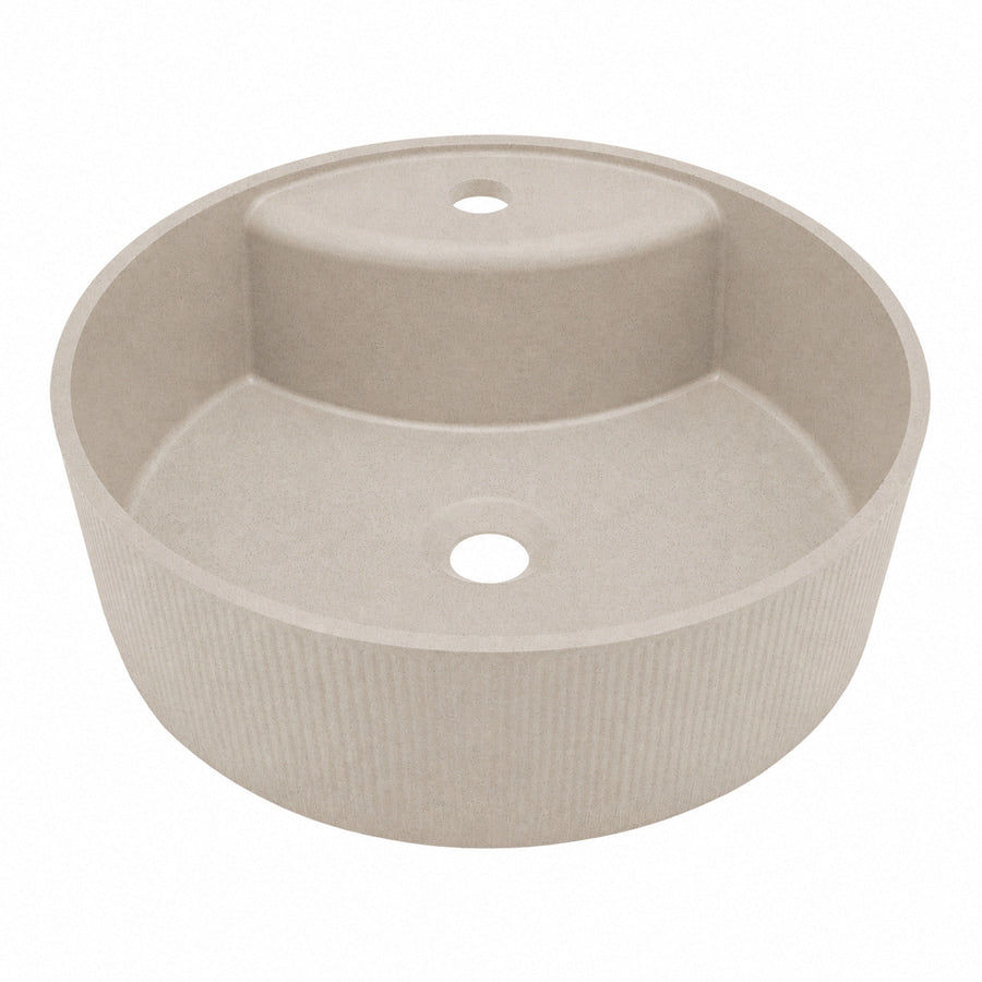 Laveo Cliff 430 Granite Composite Countertop Basin - Beige (Beach Sand)
