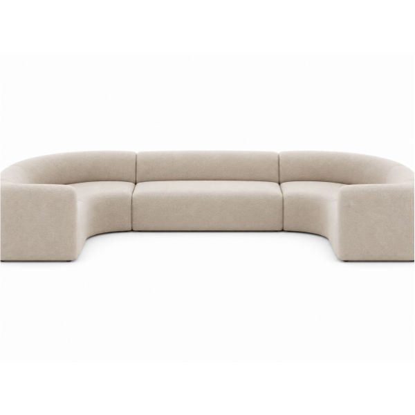 Luna Curve 5-Seater Curved Sofa