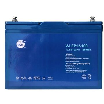 Senry V-Lfp12-100 12V 100Ah Lithium Iron Phosphate Battery
