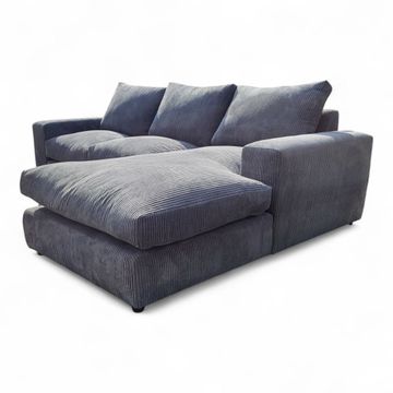 Ever Corner Coach - Corduroy - Grey -Left Sided