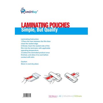 A3 Laminating Pouches 250 micron - 100 pack
