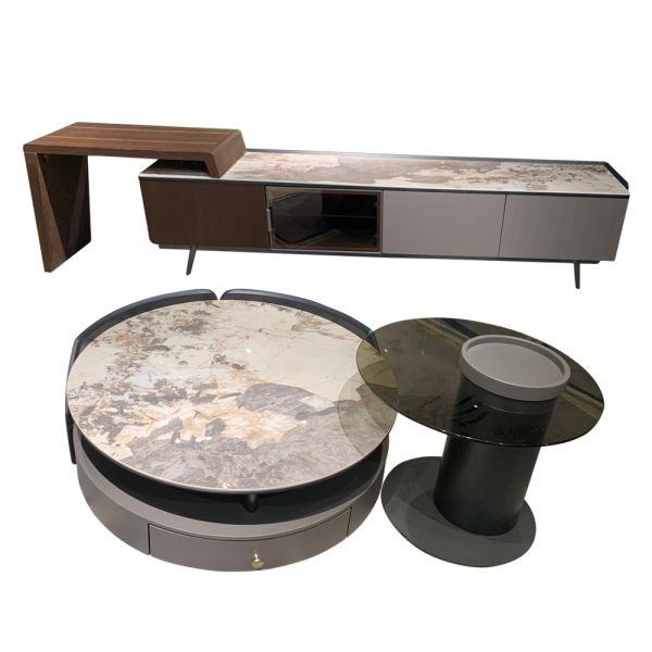Modern Tv stand & Coffee table set of 4 combo