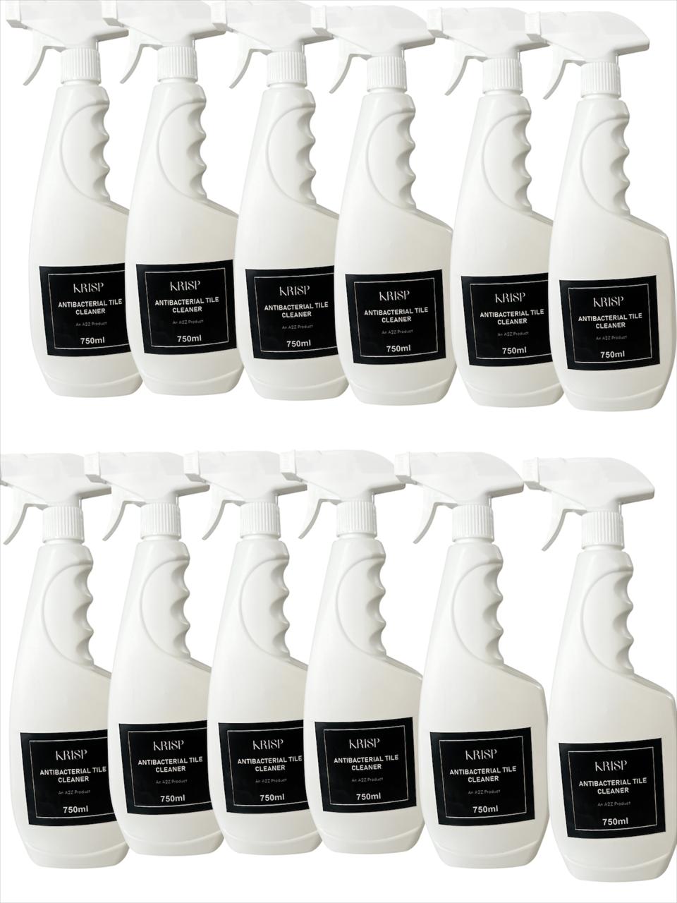 KRISPA2Z Antibacterial Tile Cleaner 750 ml X 12