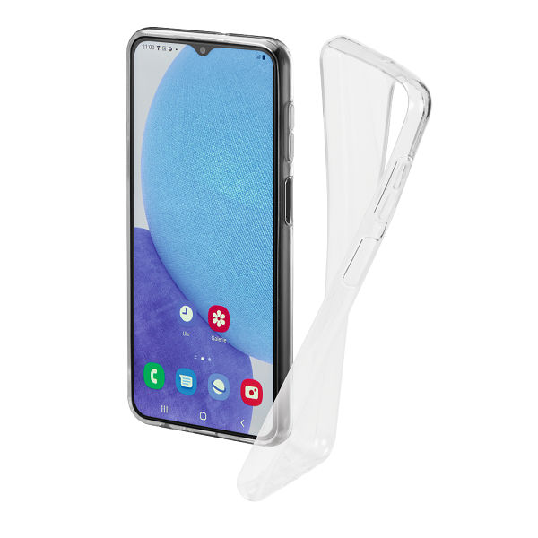 hama "crystal clear" cover for samsung galaxy a23 4g/5g, transparent