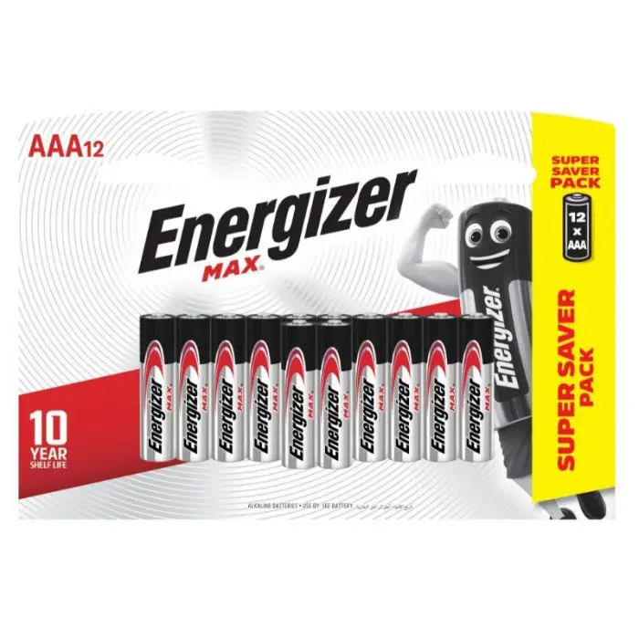 Energizer MAX Batteries, AAAA, 4 Pieces