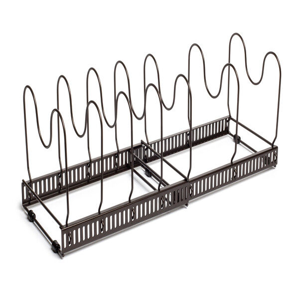 EXPANDABLE KITCHEN POT AND PAN ORGANIZERS HOLDER RACK