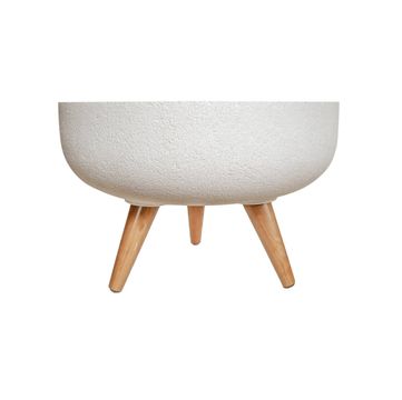 Rustic Bowl Japi Planter With Stand JVRD45