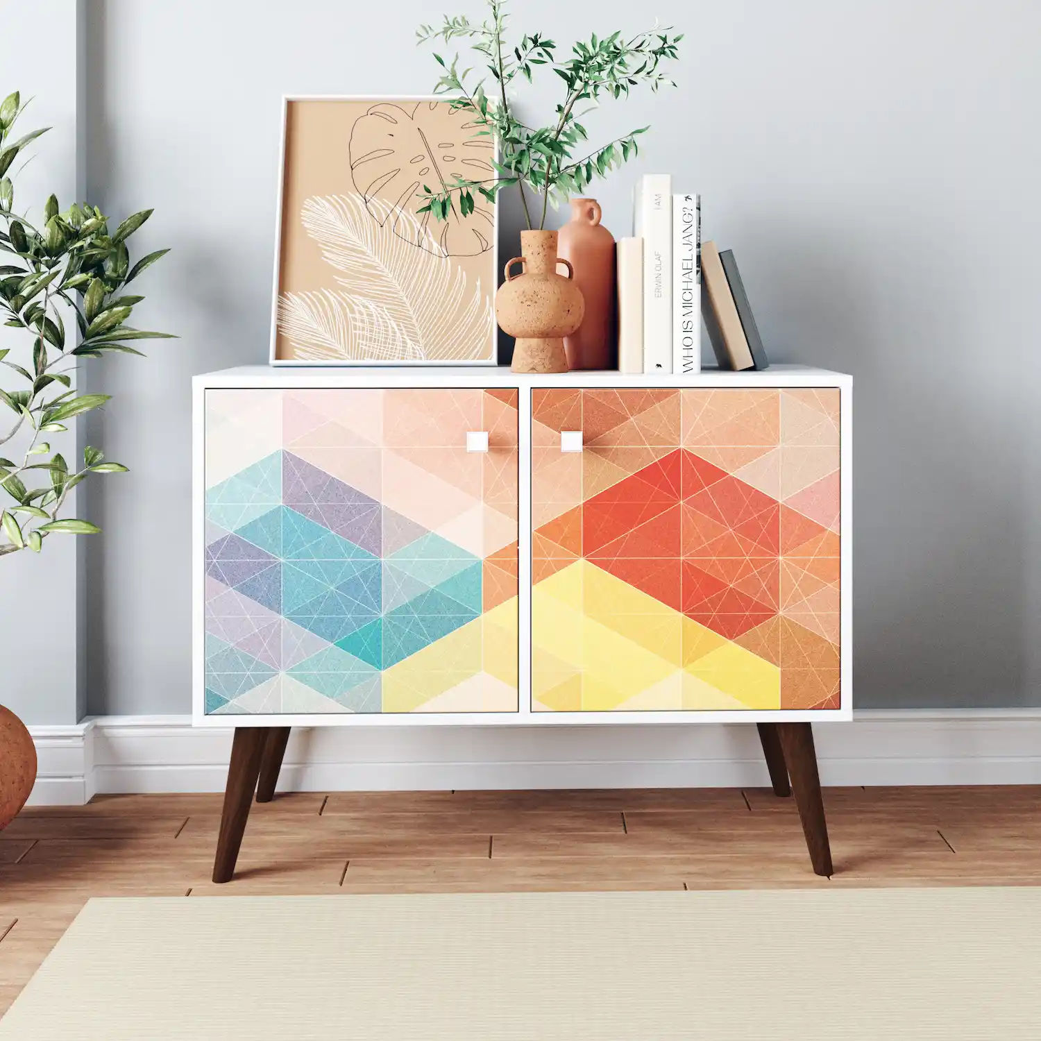 Geometric Sideboard