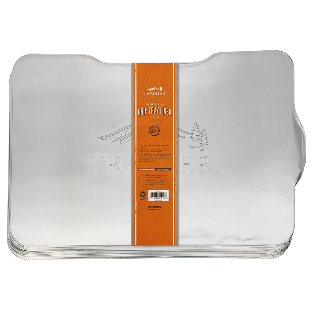 Traeger Drip Tray Liners (5 - Pack) – Ironwood 650