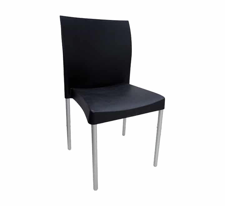 Vividitto - Apollo Cafe Chair Without Arms - Black