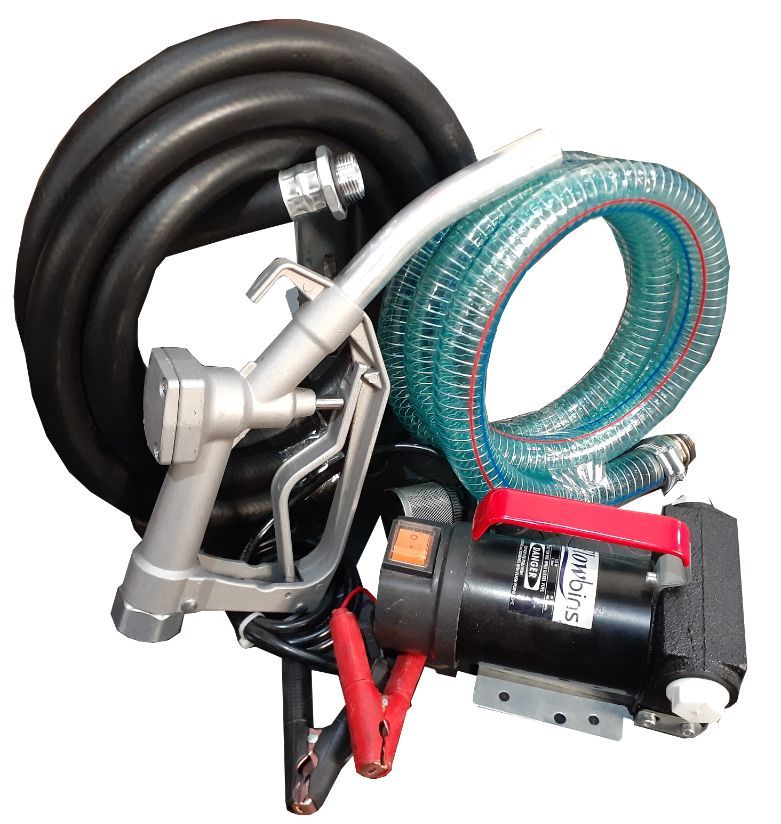 Flowbins Diesel Pump kit Transfer 40Lt/min max Mobile 12v