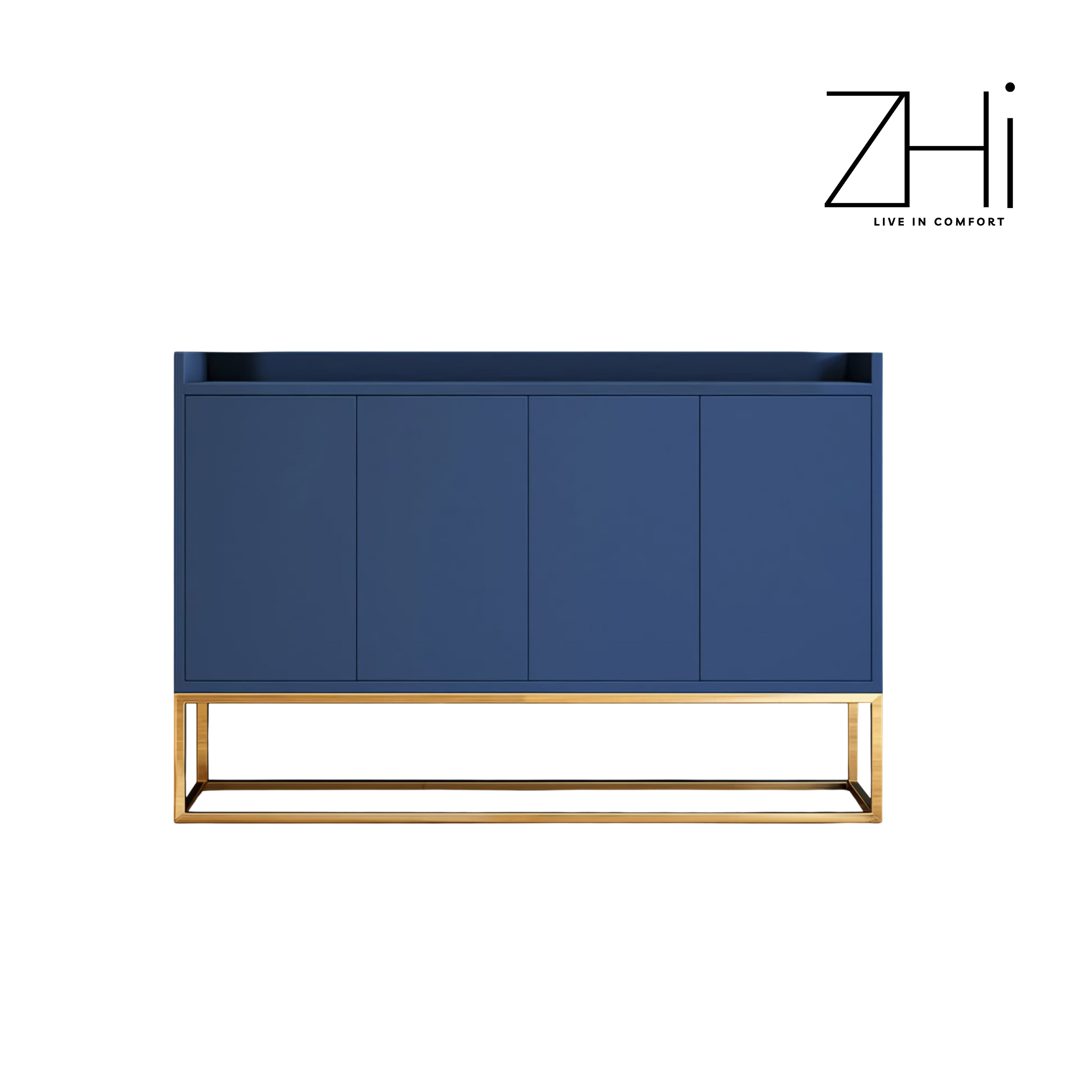 Navy Blue Sideboard