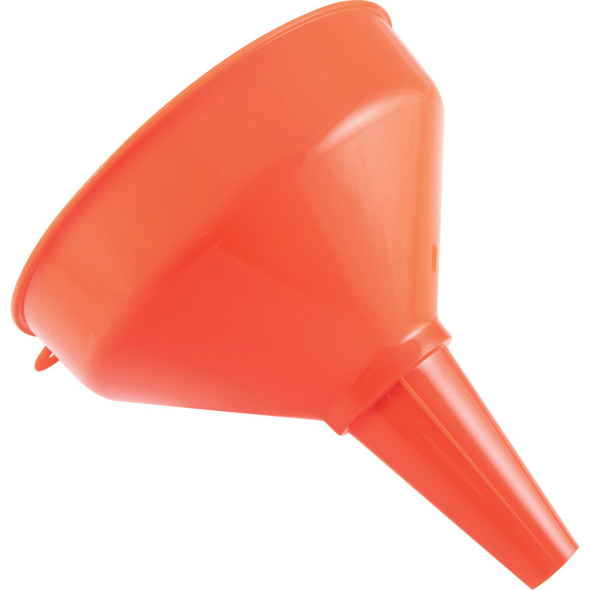 195mm Polythene Funnel With Anti - Splash Rim