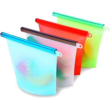 Reusable Freezer Bag With Sealer 2 Packs