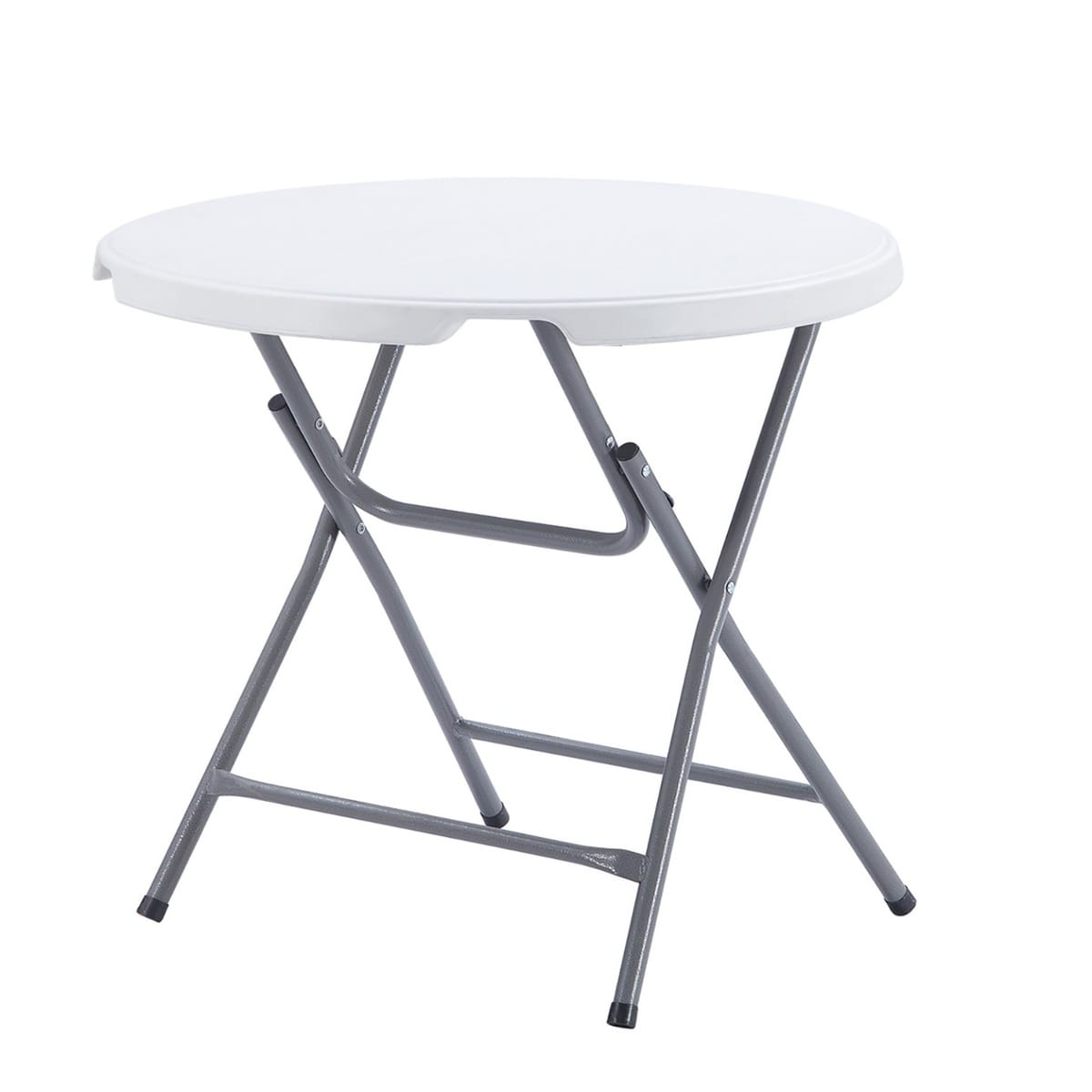 LASA 80CM Foldable Round Dining Table for Indoors & Outdoors