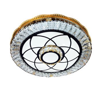 Cut glass ceiling lamp