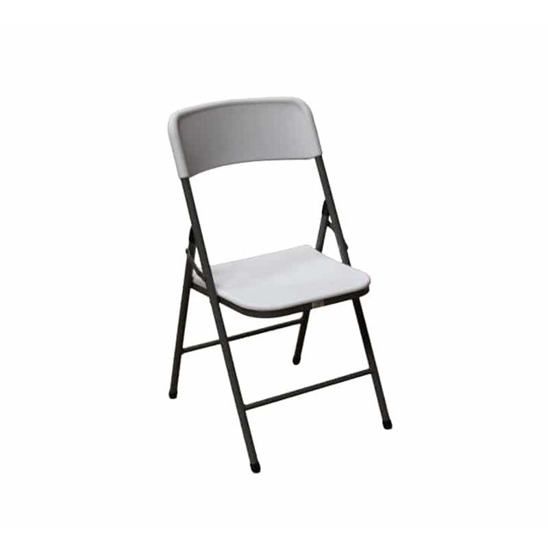 Vividitto - Plastic Folding Chair - White