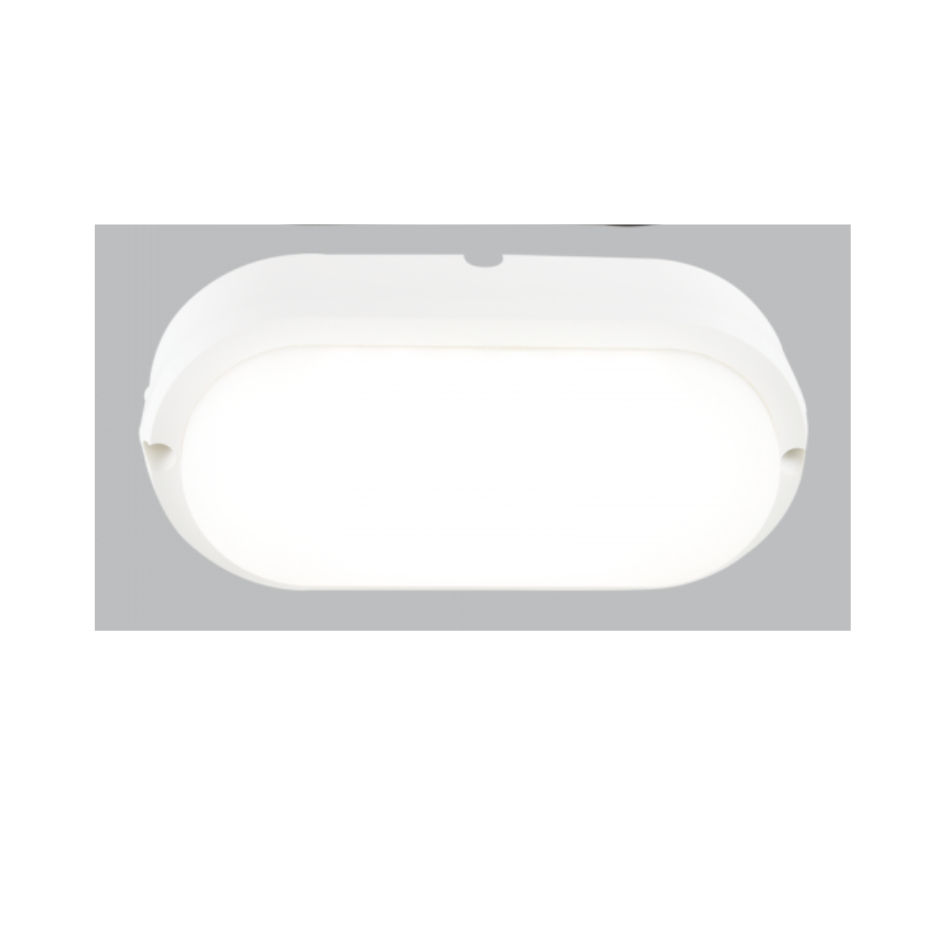 Oval PVC Bulkhead 8W LED