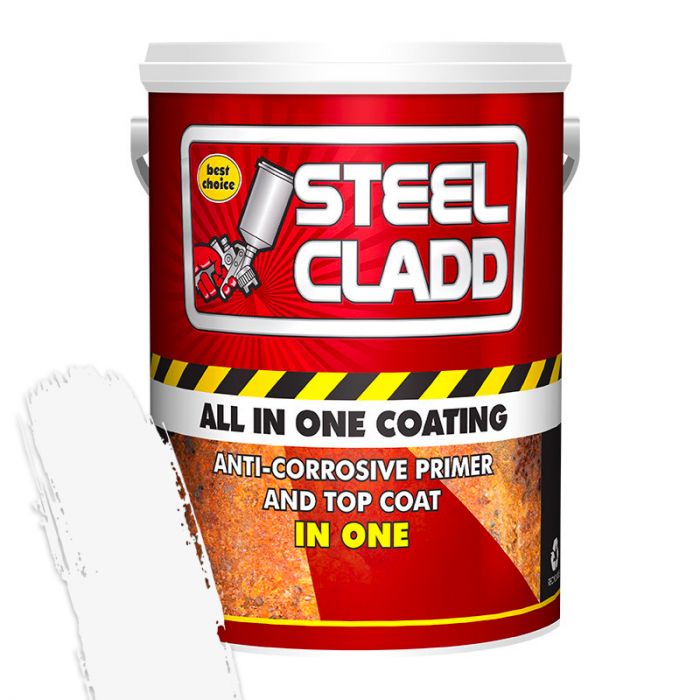 Steel Cladd All-In-One White 1L