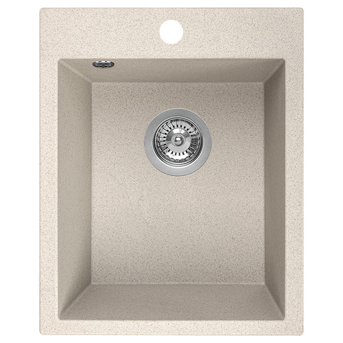 Laveo Chichi Granite Sink 1 Bowl - Beach Sand
