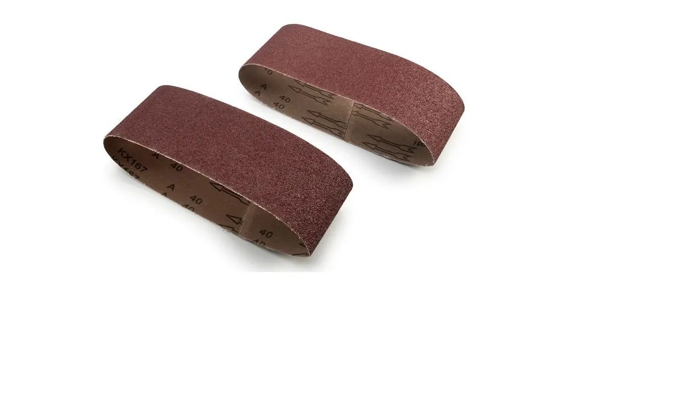 Sanding Belt, 100mm x 610mm, P40, 2 Pieces (3 pack) BY WOODLY