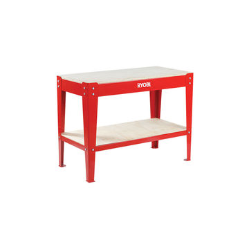 RYOBI Work Bench 1200Mm Width 600Kg Load W/ Shelf