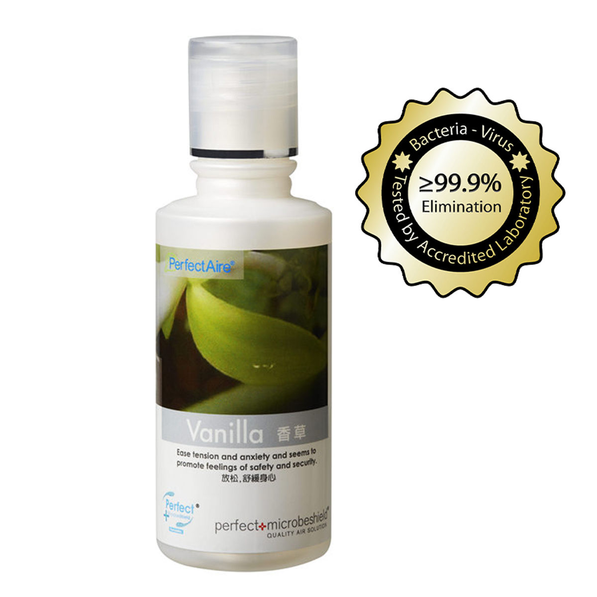 PerfectAire Microbeshield 125ml Solution- Vanilla