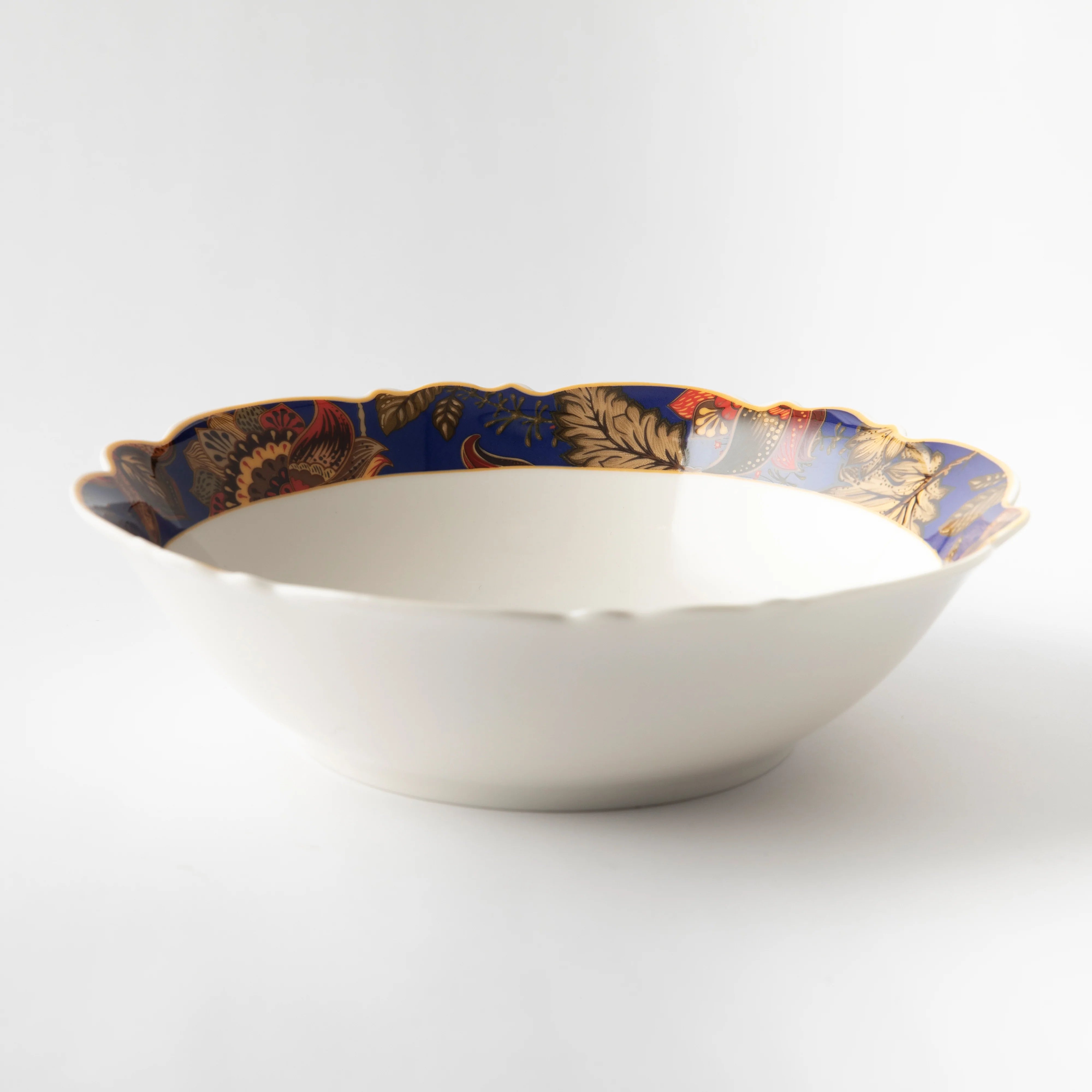 Jenna Clifford Blue Fern Salad Bowl 23cm