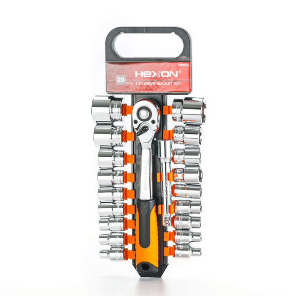 19pcs 1/2″ Vehicle Repair Socket Tool Set