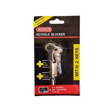 Keyhole Blocker - with 2 Keys