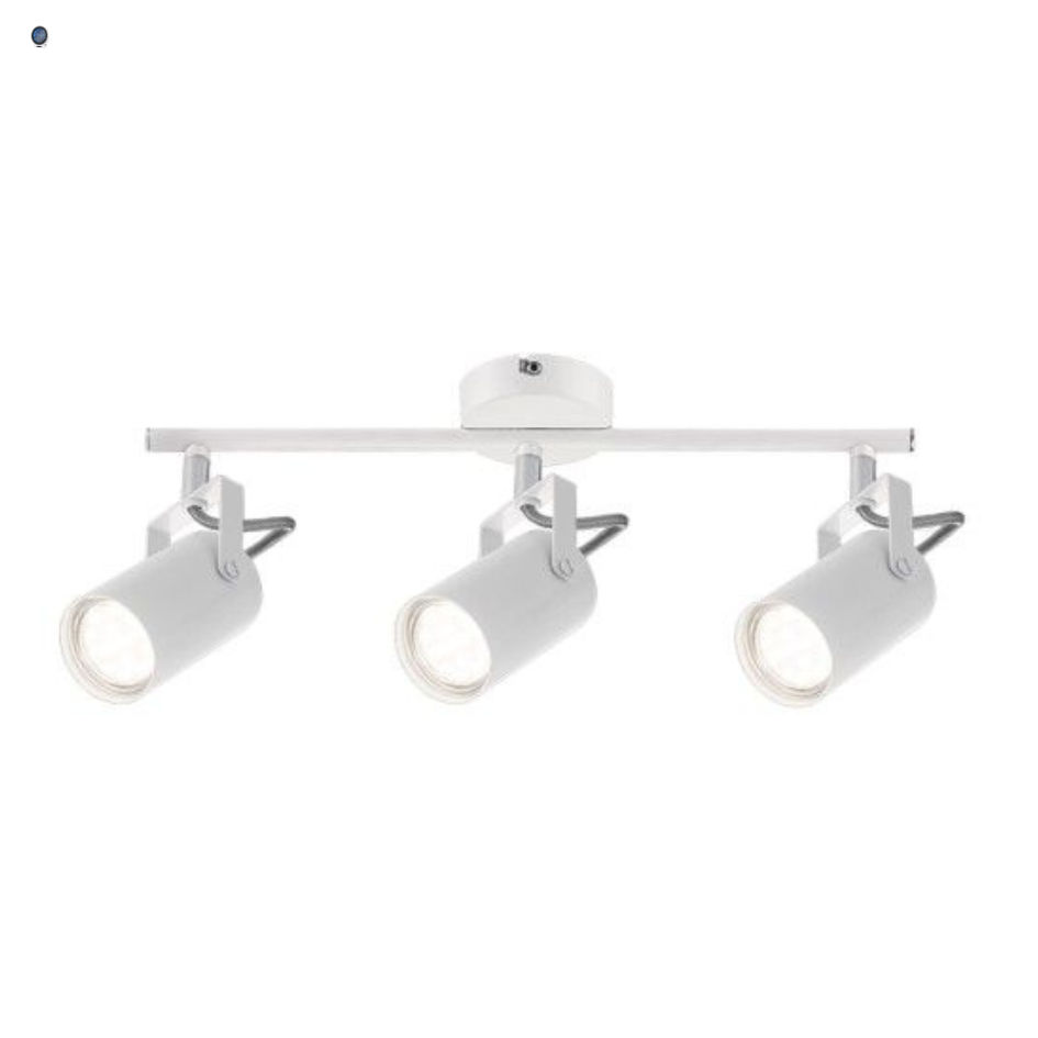 swivel light white  3 x 50W GU10