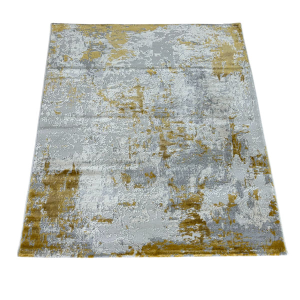TOPAZ 15456B CREAM YELLOW Modern 80x300cm Area Rug