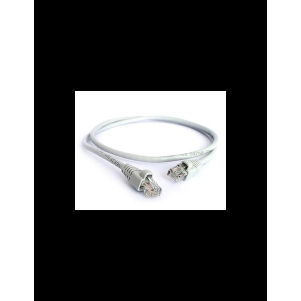 Acconet Cat6 Utp Flylead, 5 Meter, Straight, Stranded Cable, Moulded Boots And Plugs, Grey