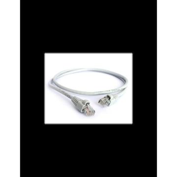 Acconet Cat6 Utp Flylead, 5 Meter, Straight, Stranded Cable, Moulded Boots And Plugs, Grey
