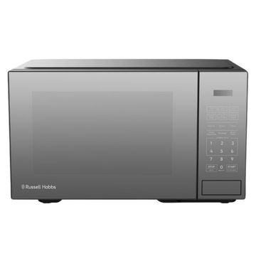 RHEM31L RUSSELL HOBBS ELECTRONIC MICROWAVE MIRROR FINISH BLACK