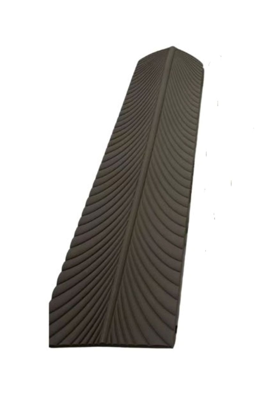 PU Feather Background Panels-Dark Brown(Pack of 6)