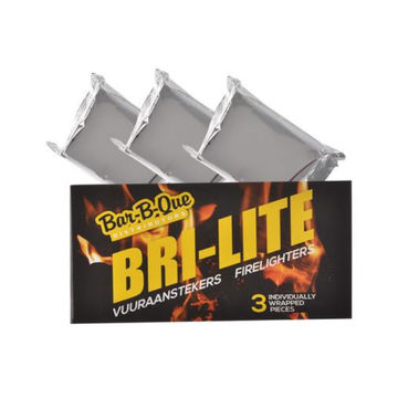 Fire Lighters - 3 Piece Individually Wrapped Per Box (Box of 24)
