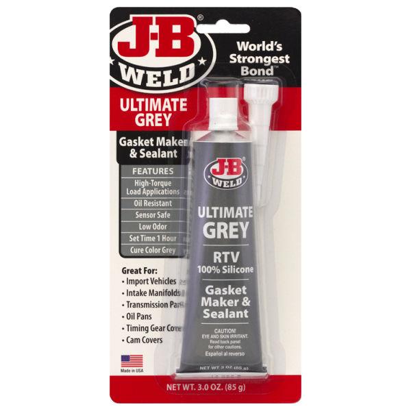 J-B Weld Ultimate Grey RTV Gasket Maker & Sealant