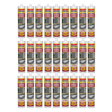 SOUDAL Universal Silicone Sealant Clear 270ML ( 24 Pack )