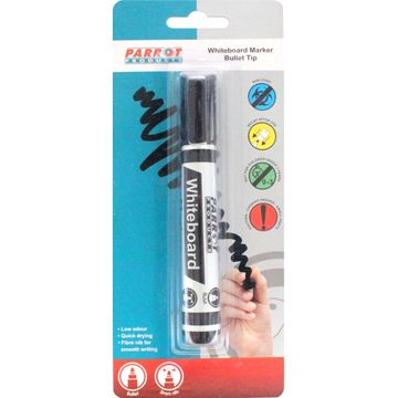 Whiteboard Marker (Bullet Tip - Carded - Black)