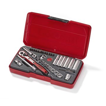 36PC 1/4inch Drive Socket Set