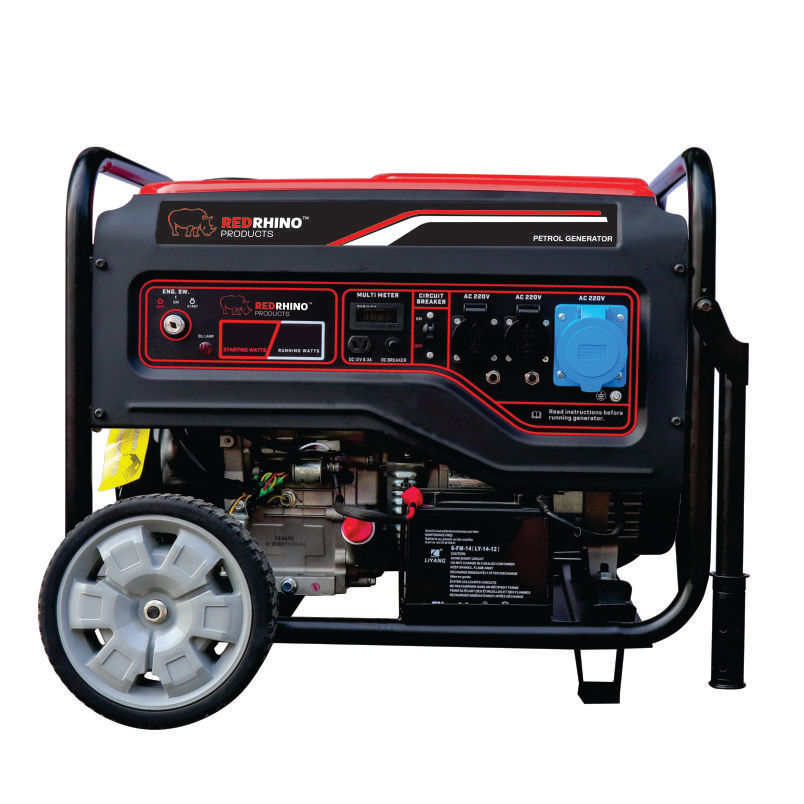 6.25KVA Petrol Generator (5kW) - Red Rhino