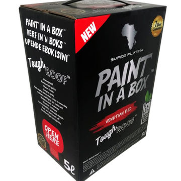 Super Platina - Paint in a Box Tough Roof and Paving Paint 5L - Venetian Red