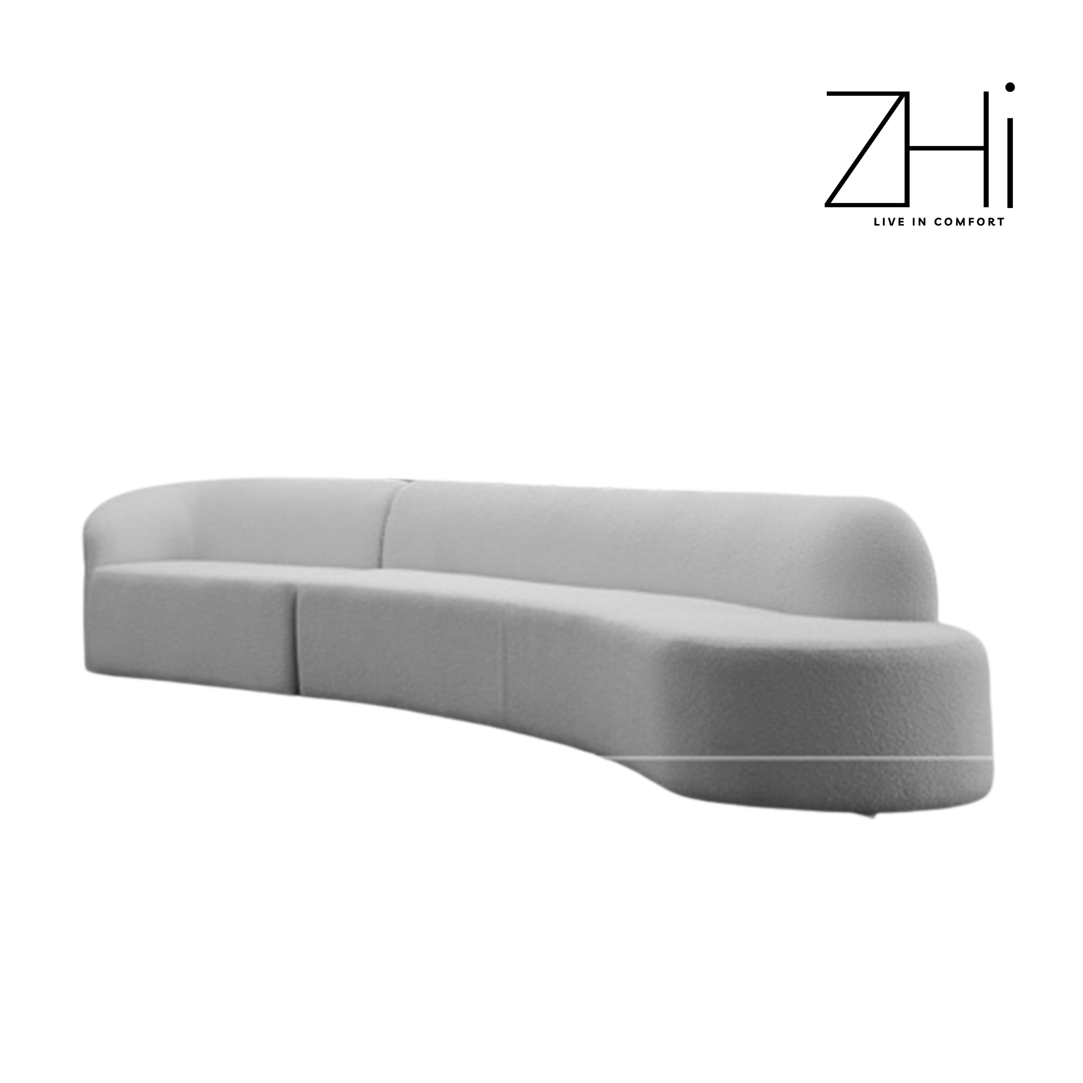Gray Modular Sofa