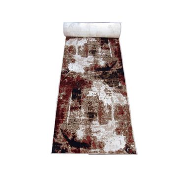 BK Carpets & Rugs - Persian Inspired Style Indoor Runner - 80cm x 5m - Red - Blue  - Beige