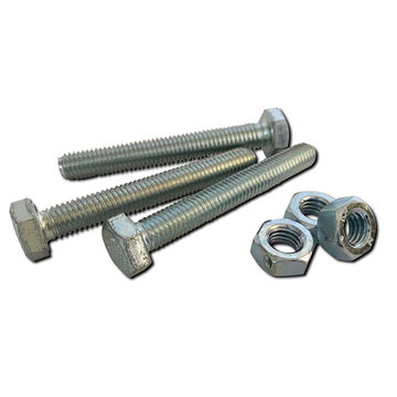 Ifasten Set Screw Ms And Nut Zp M8 X30 Mm 10 Pp