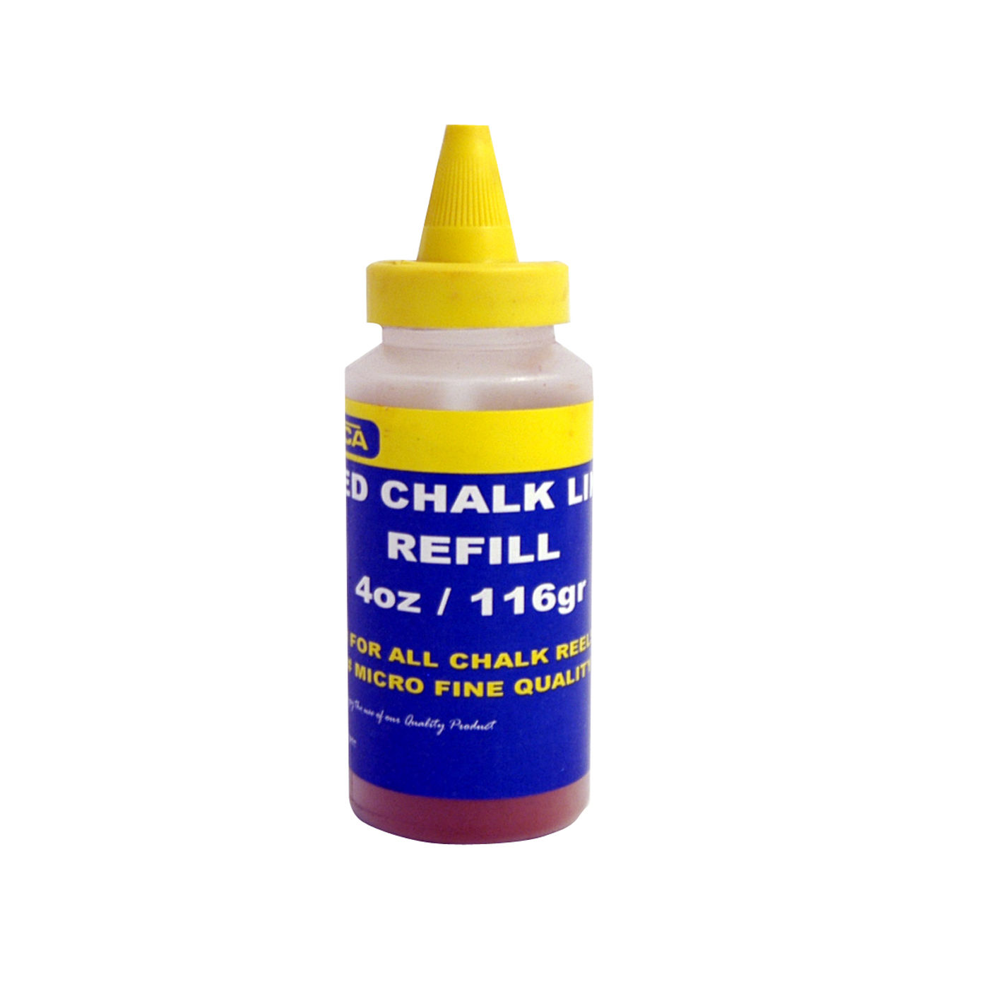 Dejuca - Chalk Line Refill - Red - 4oz-116g - 5 Pack