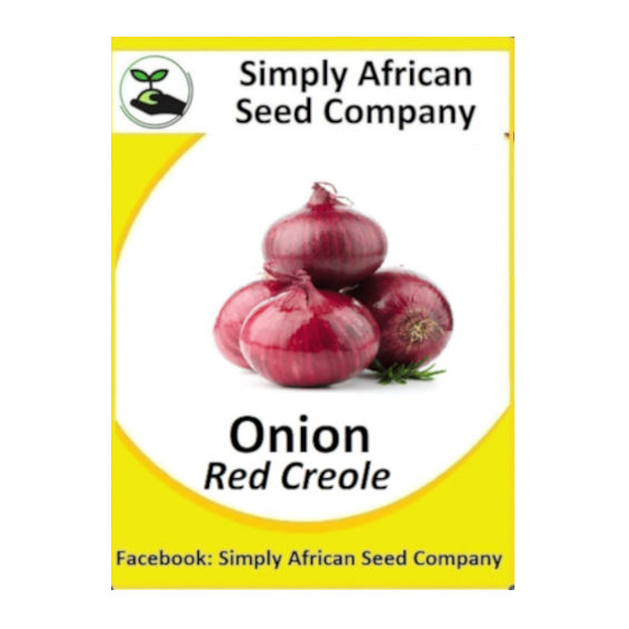 Onion Red Creole Seed Packet (50's)